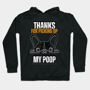 Thanks for scooping my Boston Terriers poop Hoodie